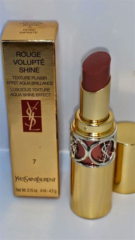 ysl rose infinite swatch|7 ysl rouge volupte shine oil.